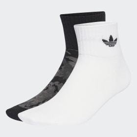 Camo Ankle Socks 2 Pairs by ADIDAS