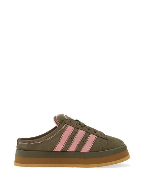 Campus 00s three-stripes platform-sole slippers by ADIDAS