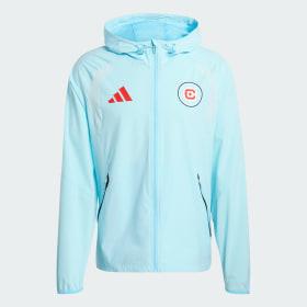 Chicago Fire Tiro Tech Full Zip Windbreaker by ADIDAS