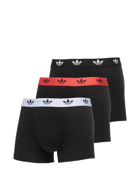 Confort Flex logo-waistband trunks by ADIDAS