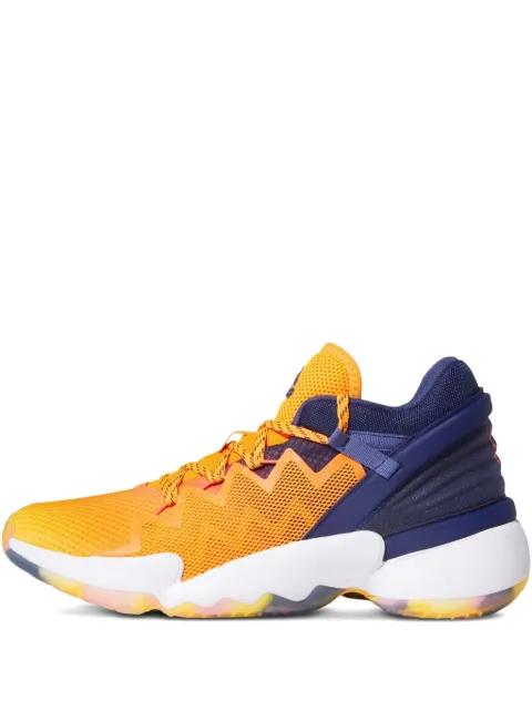 D.O.N. Issue 2 "Signal Orange" sneakers by ADIDAS
