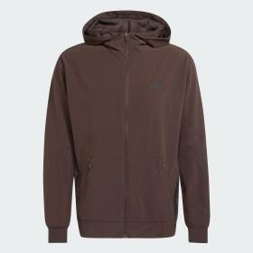 D4T WORKOUT FULL-ZIP HOODIE by ADIDAS