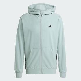 D4T WORKOUT FULL-ZIP HOODIE by ADIDAS