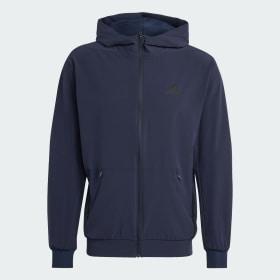D4T WORKOUT FULL-ZIP HOODIE by ADIDAS