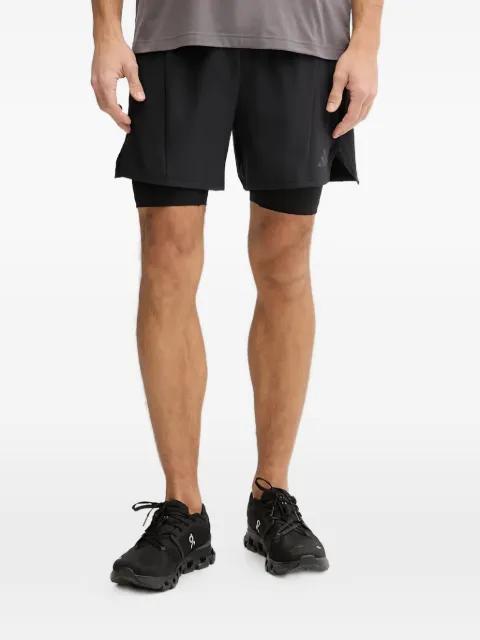 D4T Workout 2in1 logo performance shorts by ADIDAS