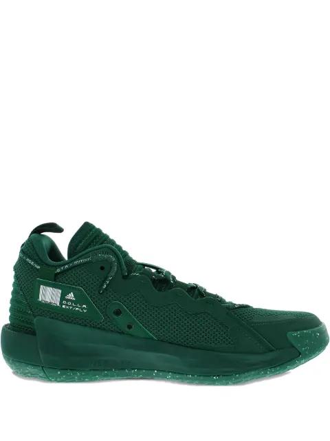Dame 7 EXTPLY "Dark Green" sneakers by ADIDAS