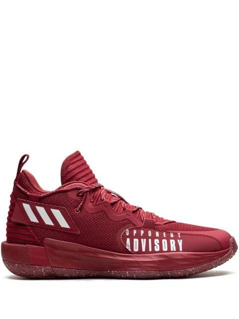 Dame 7 EXTPLY "Opponent Advisory - Red" sneakers by ADIDAS