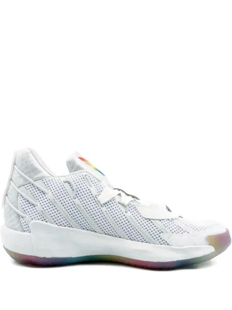 Dame 7 "Never Follow - Footwear White" sneakers by ADIDAS