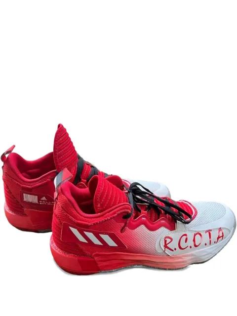 Dame 7 "Opponent Advisory Red" sneakers by ADIDAS