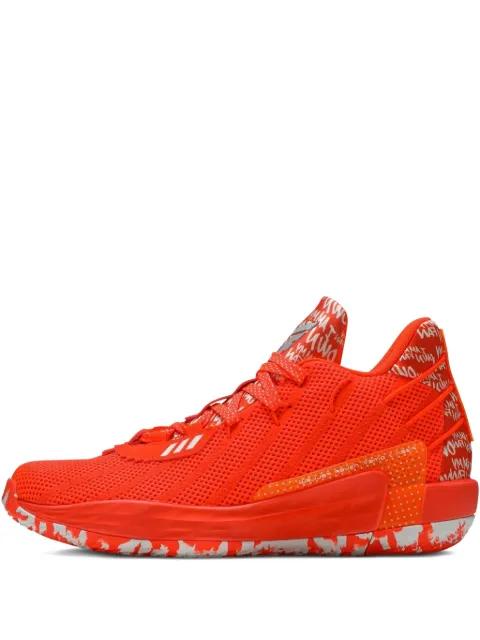 Dame 7 "Orange" sneakers by ADIDAS