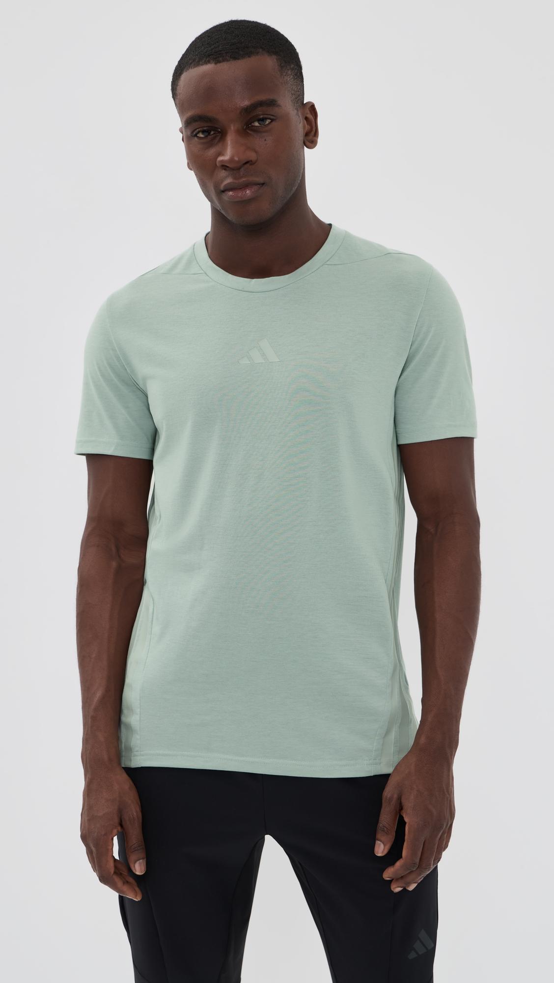 Designed For Training 3 Stripe Workout Tee by ADIDAS