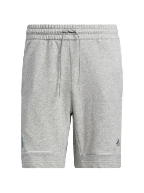 Donovan Mitchell side-stripe track shorts by ADIDAS