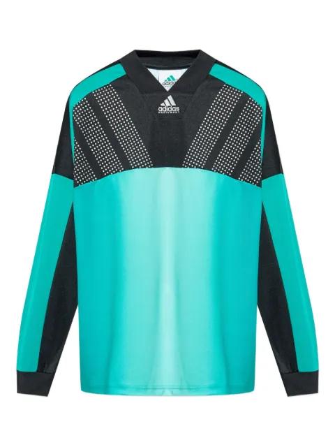 EQT colour-block dot-print jersey by ADIDAS