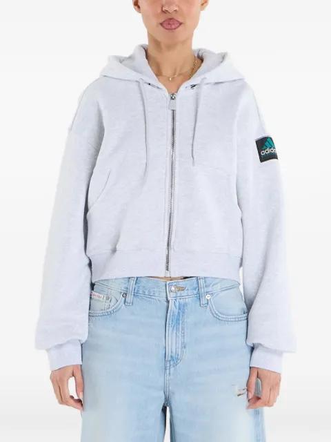 Equipment cropped zip hoodie by ADIDAS