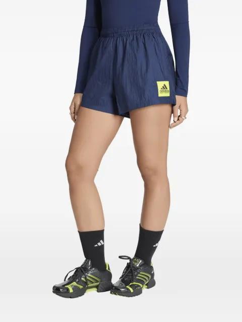 Equipment logo-patch shorts by ADIDAS