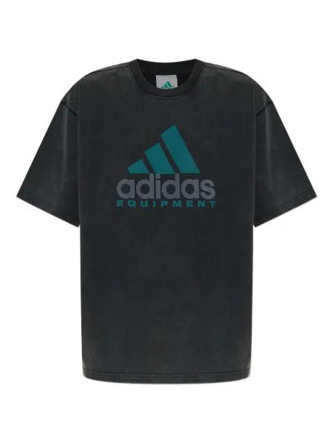Equipment logo-print cotton T-shirt by ADIDAS