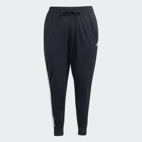Essentials 3-Stripes Jogger Pants (Plus Size) by ADIDAS