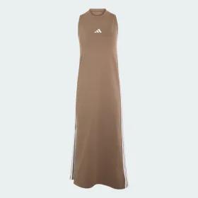 Essentials 3-Stripes Long Racerback Dress by ADIDAS