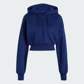 Essentials Contemporary Fleece Full Zipper Hooded Jacket by ADIDAS
