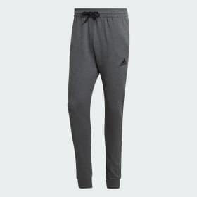 Essentials Fleece Regular Tapered Pants by ADIDAS