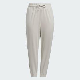 Essentials Inclusive Small Logo French Terry Cuffed Pants by ADIDAS