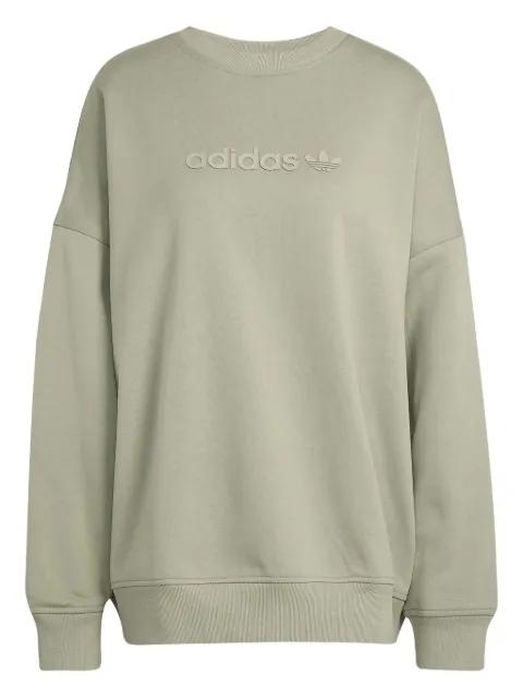 Essentials Linear logo-appliqué sweatshirt by ADIDAS