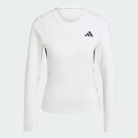 Essentials Long Sleeve 3-Stripes Workout Top by ADIDAS
