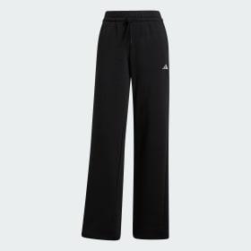 Essentials Small Logo Feel Cozy Open-Hem Pants by ADIDAS