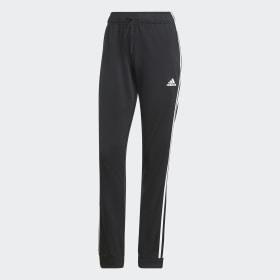 Essentials Warm-Up Slim Tapered 3-Stripes Track Pants by ADIDAS