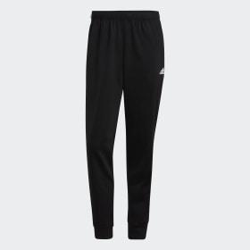 Essentials Warm-Up Tapered 3-Stripes Track Pants by ADIDAS