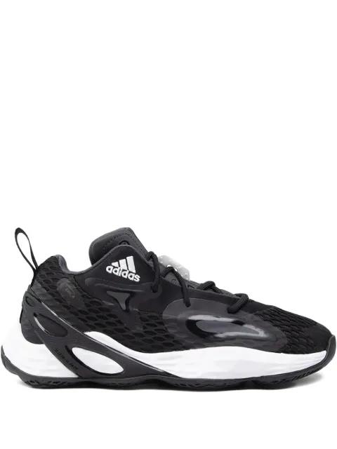 Exhibit A "Core Black/Silver Metallic/Team Dark Grey" sneakers by ADIDAS