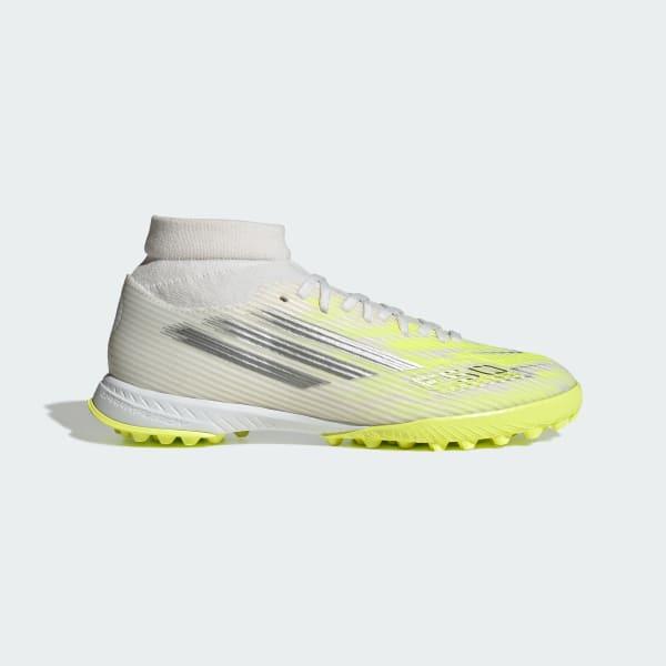 F50 SPARKFUSION LEAGUE Mid Cut Turf Soccer Shoes Womens by ADIDAS