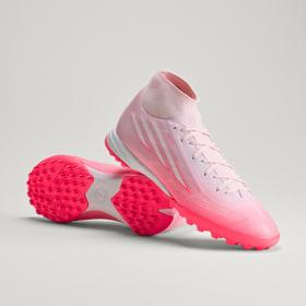 F50 Sparkfusion League Mid Cut Turf Soccer Cleats Women by ADIDAS