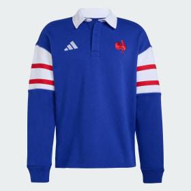 FFR HERITAGE POLO - FFR RUGBY POLO SHIRT (LONG SLEEVE) by ADIDAS