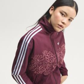 FLORAL GFX FIREBIRD LOOSE TRACK JACKET by ADIDAS