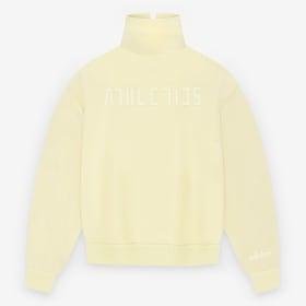 Fear of God Athletics Womens Tricot Mock Neck Pullover by ADIDAS