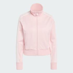 Firebird Track Top with Knitted Crochet Details by ADIDAS