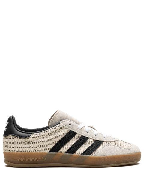 Gazelle Indoor "Aluminum/Core Black" sneakers by ADIDAS