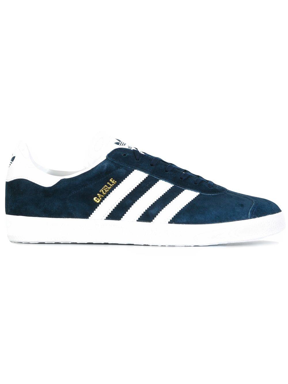 Gazelle "Navy Blue/White" sneakers by ADIDAS