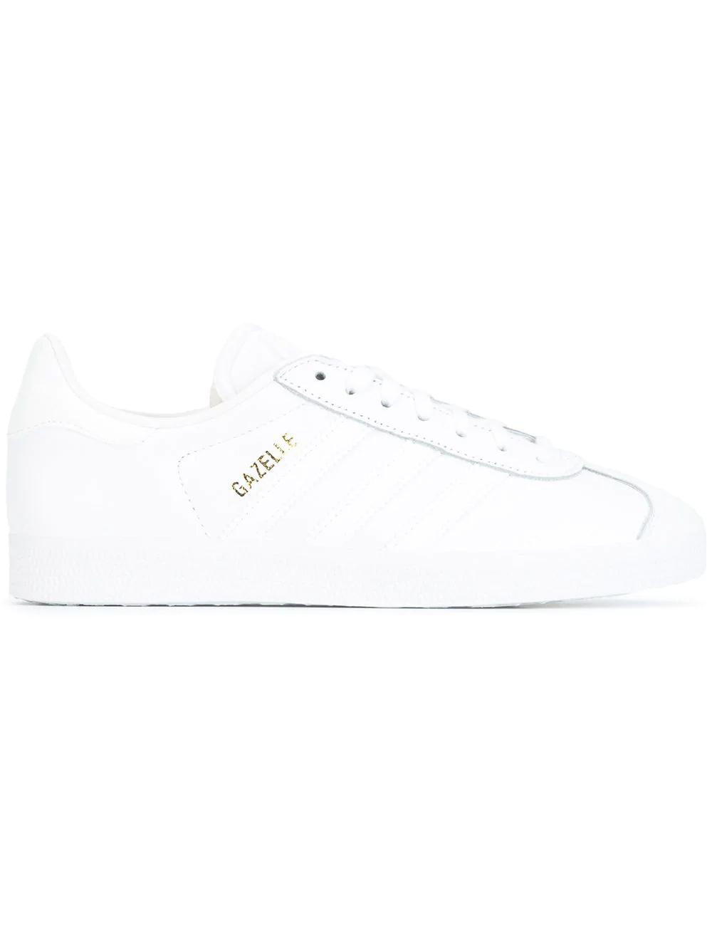 Gazelle "Triple White" sneakers by ADIDAS