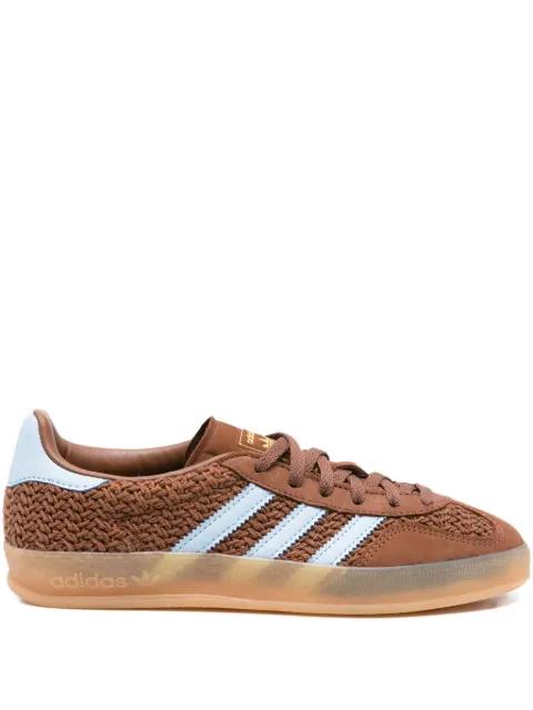 Gazelle leather sneakers by ADIDAS