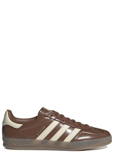 Gazelle leather sneakers by ADIDAS