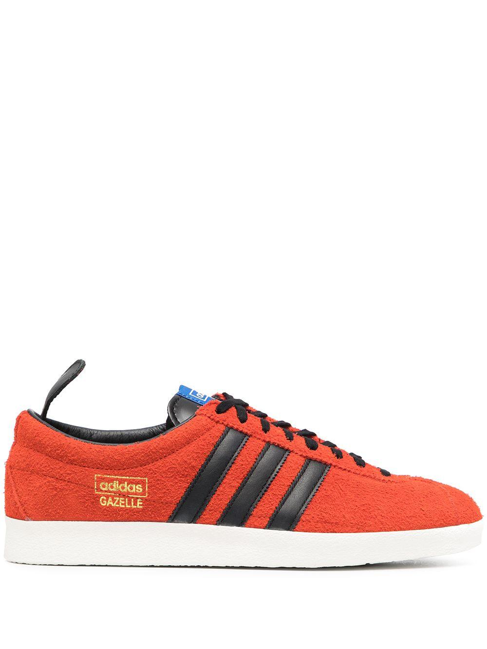 Gazelle suede flat sneakers by ADIDAS