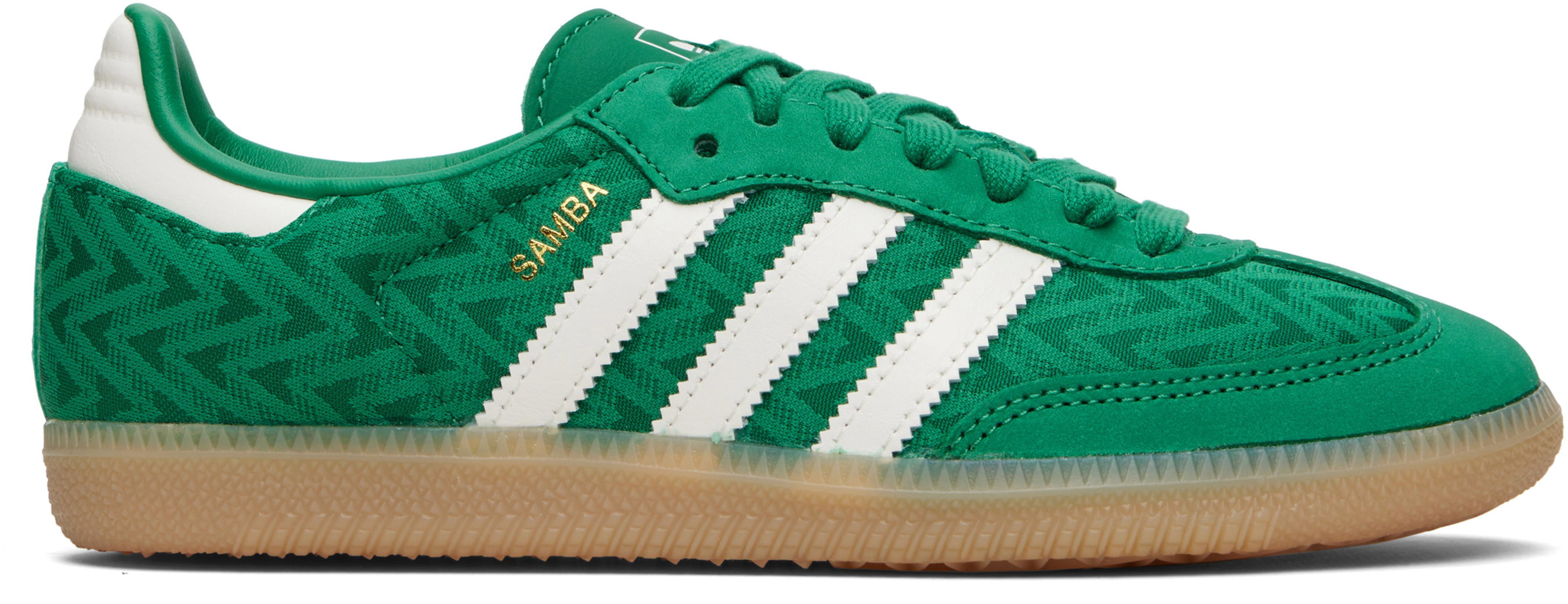 Green Samba OG Sneakers by ADIDAS