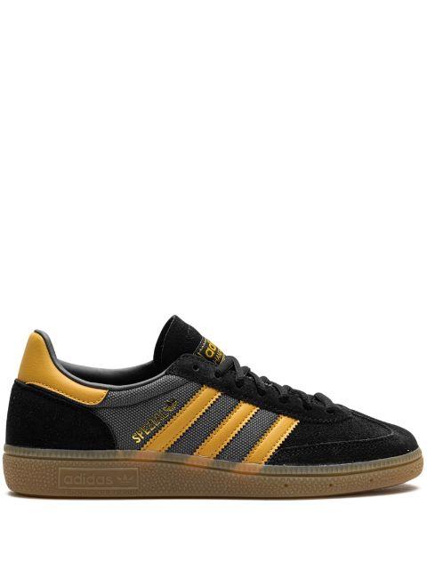 Handball Spezial "Core Black Preloved Yellow" sneakers by ADIDAS