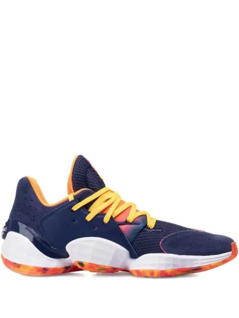 Harden Vol. 4 "Tech Indigo/Signal Pink/Solid Gold" sneakers by ADIDAS