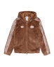 Hooded fleece jacket by ADIDAS Hooded fleece jacket by ADIDAS