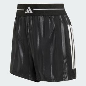Hyperglam 3-Stripes Emboss Woven Shorts by ADIDAS