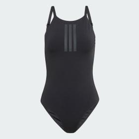 Iconisea Ribbed Padded Thin Straps Swimsuit by ADIDAS