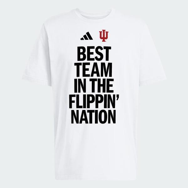 Indiana Hoosiers FOOTBALL REFRESH M SS TEE by ADIDAS